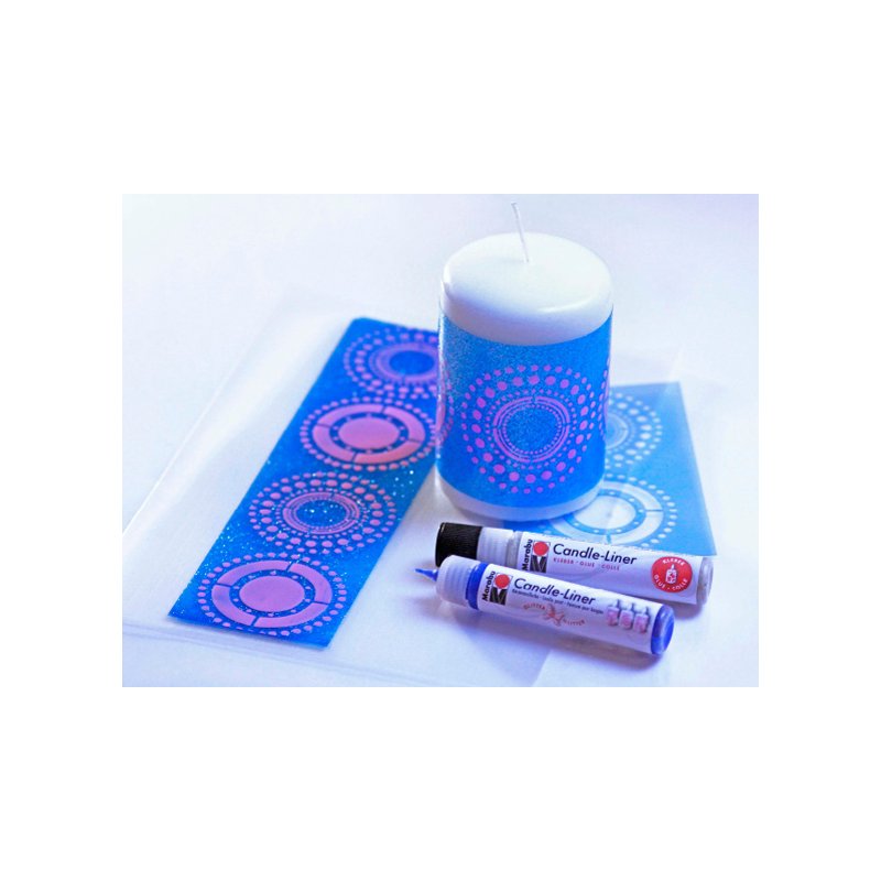 Marabu kaarsversierwas Candle Liner, 25 ml